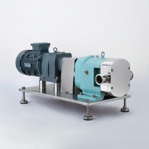 High Viscosity Rotary Lobe Pump With Cart