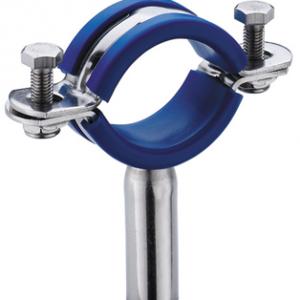 Sanitary Stainless steel SS304 SS316L pipe support pipe clamps