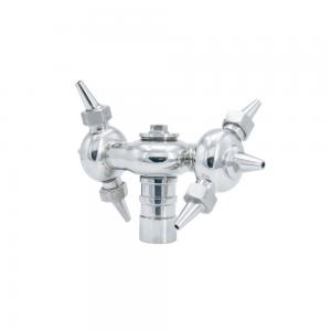 Stainless Steel Male Threading Rotary Cleaning Ball